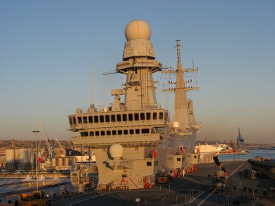 alberatura di Nave Cavour
